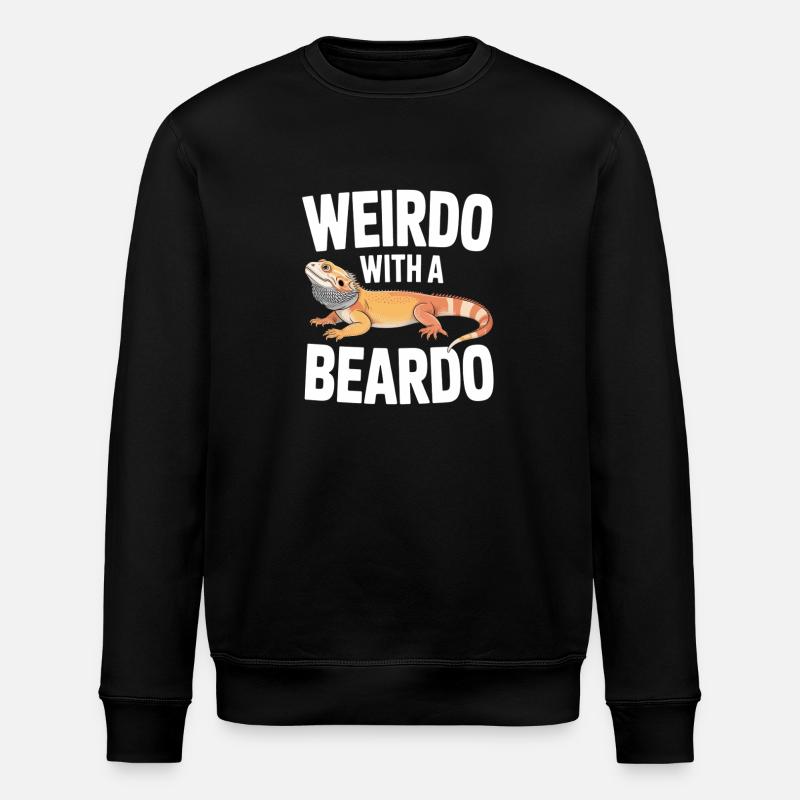 Beardo Weirdo Dragon Tee - Sweat bio ROLLER Stanley/Stella Unisexe - noir