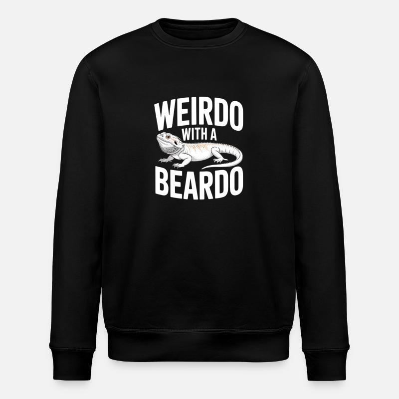 Bizarre Barbu Lézard Tee - Sweat bio ROLLER Stanley/Stella Unisexe - noir