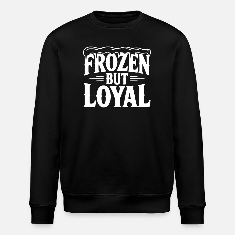 Gelés mais Loyals - Sweat bio ROLLER Stanley/Stella Unisexe - noir