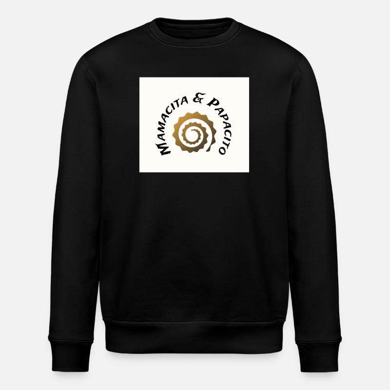 M&P logo - Stanley/Stella ROLLER Unisex Organic Sweatshirt - black