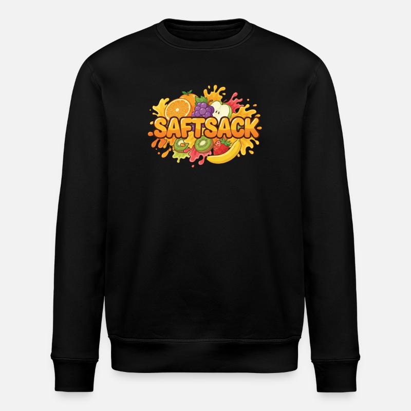 Saftsack - Stanley/Stella Unisex Bio-Sweatshirt ROLLER - Schwarz