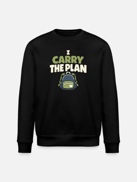 Family Provision Emergency Planner Prepper - Stanley/Stella ROLLER Unisex Organic Sweatshirt - black