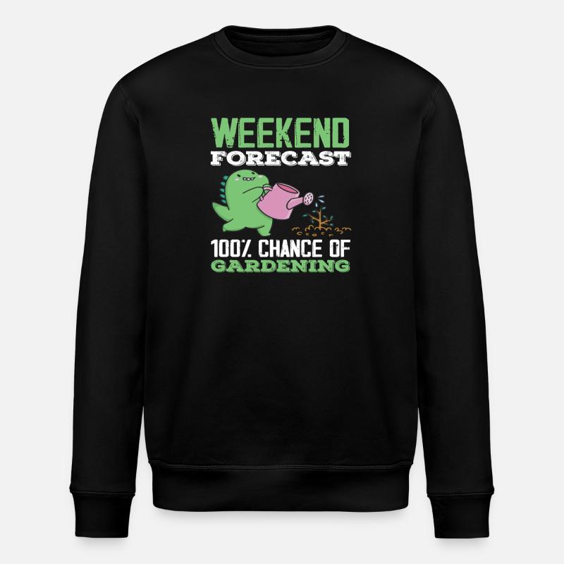 Prévisions du week-end jardiniers - Sweat bio ROLLER Stanley/Stella Unisexe - noir