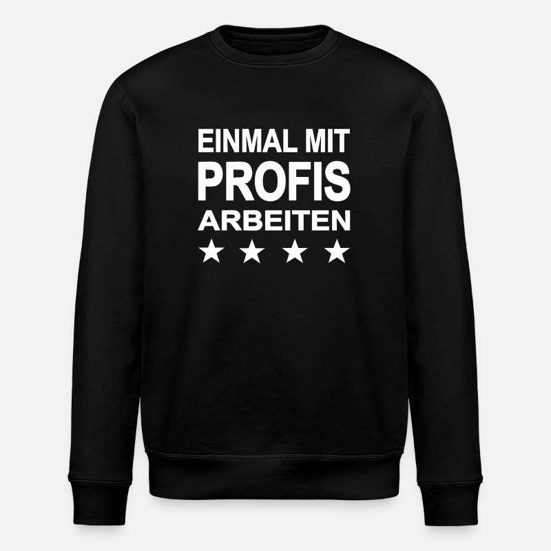 work - Stanley/Stella ROLLER Unisex Organic Sweatshirt - black