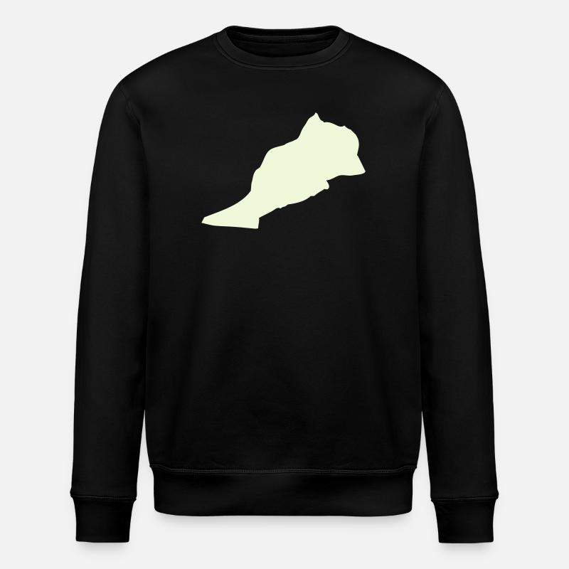 Marokko Morocco - Stanley/Stella Unisex Bio-Sweatshirt ROLLER - Schwarz
