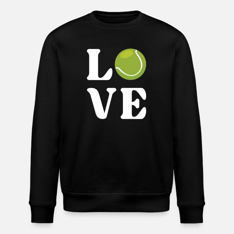 Amateur de tennis - Sweat bio ROLLER Stanley/Stella Unisexe - noir