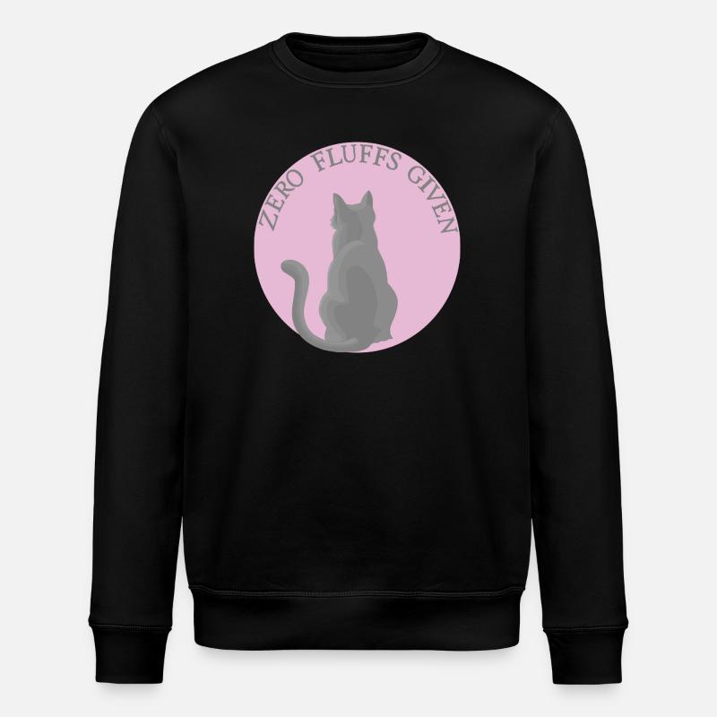 Chat avec de l’attitude - Sweat bio ROLLER Stanley/Stella Unisexe - noir