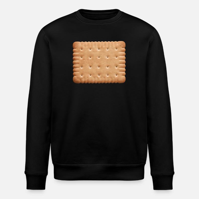 Butterkeks - Stanley/Stella Unisex Bio-Sweatshirt ROLLER - Schwarz