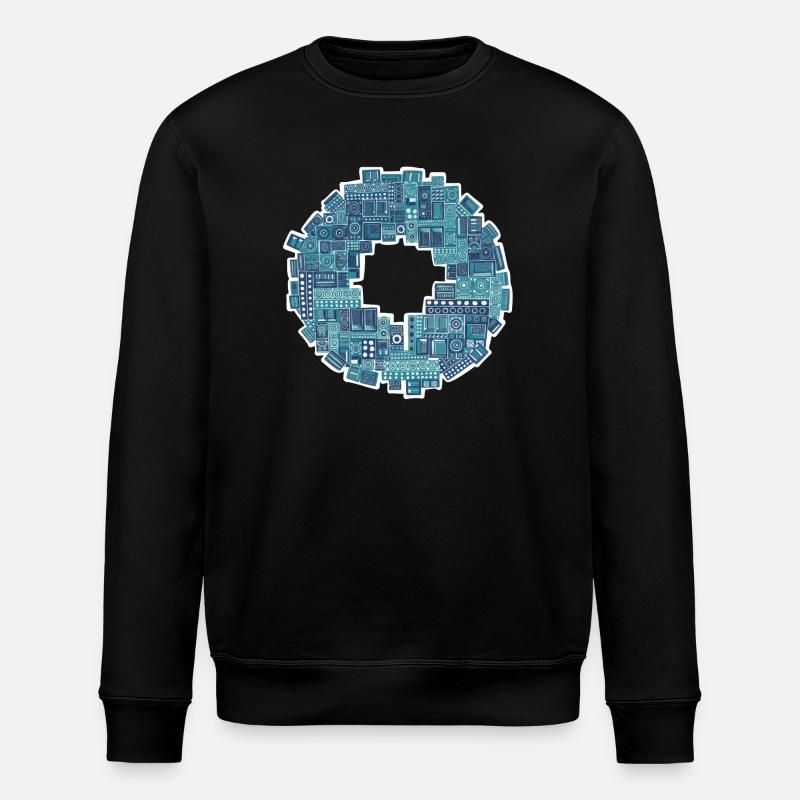 Soundsystem Reggae - Stanley/Stella Unisex Bio-Sweatshirt ROLLER - Schwarz