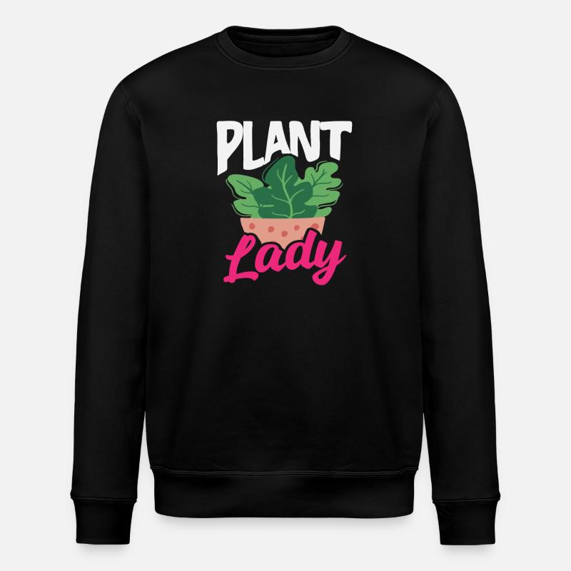 Amoureux des plantes plantant des succulentes - Sweat bio ROLLER Stanley/Stella Unisexe - noir