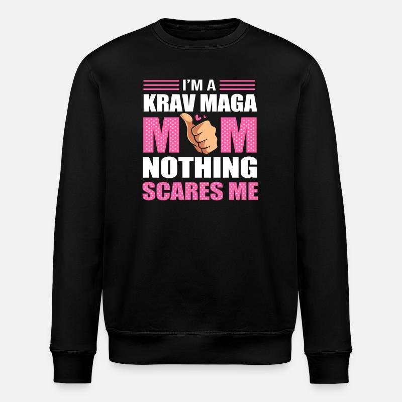 Krav Maga - Stanley/Stella ROLLER Unisex Organic Sweatshirt - black