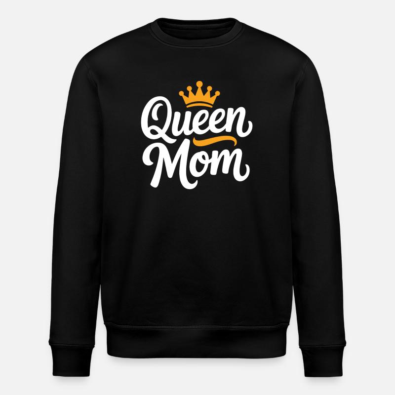 Queen Mom - Stanley/Stella Unisex Bio-Sweatshirt ROLLER - Schwarz