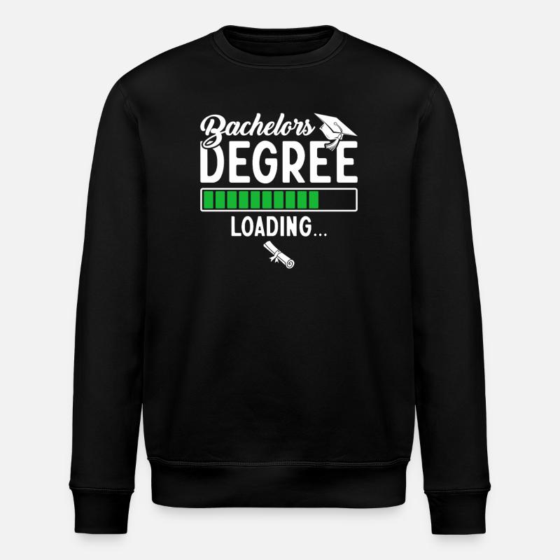 Bachelors Degree Loading - Stanley/Stella ROLLER Unisex Organic Sweatshirt - black