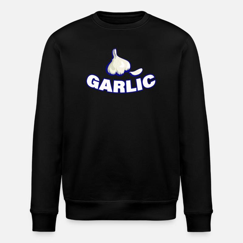 GARLIC - Stanley/Stella Unisex Bio-Sweatshirt ROLLER - Schwarz