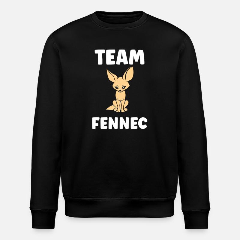 Fennec - Stanley/Stella ROLLER Unisex Organic Sweatshirt - black