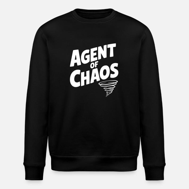 Agent du Chaos - Sweat bio ROLLER Stanley/Stella Unisexe - noir