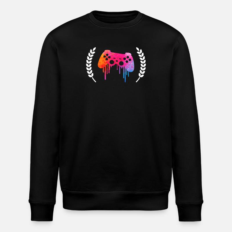 Gaming - Stanley/Stella ROLLER Unisex Organic Sweatshirt - black