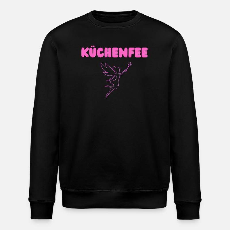 Kitchen Fairy - Stanley/Stella ROLLER Unisex Organic Sweatshirt - black