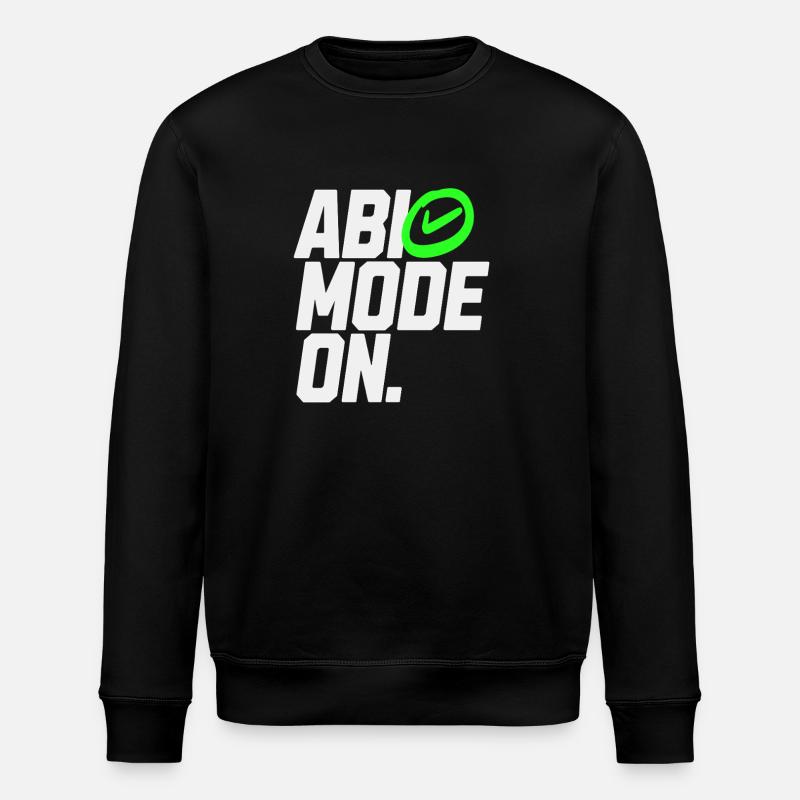 ABI MODE ON - Stanley/Stella ROLLER Unisex Organic Sweatshirt - black