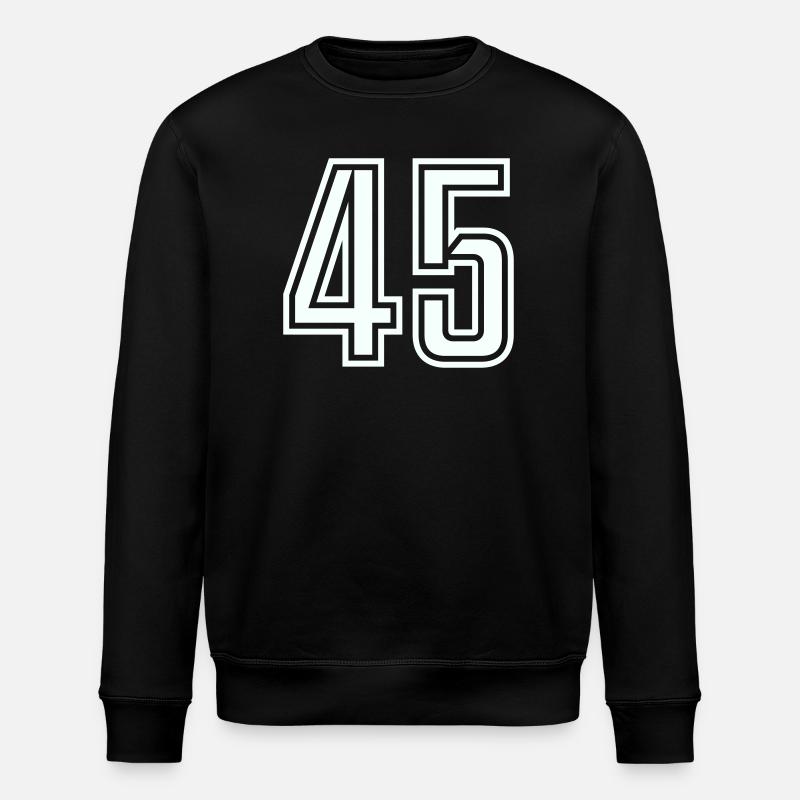 45 - Stanley/Stella ROLLER Unisex Organic Sweatshirt - black