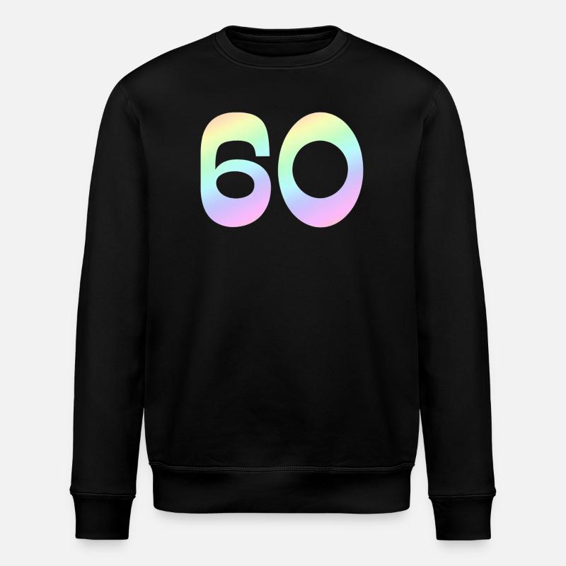 60, Dégradé, Pastel - Sweat bio ROLLER Stanley/Stella Unisexe - noir