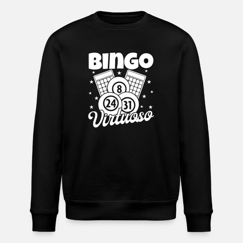Bingo Player Virtuoso Bingo - Stanley/Stella Unisex Bio-Sweatshirt ROLLER - Schwarz