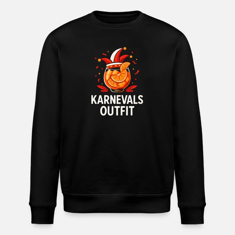 Carnival Outfit Carnival Carnival Aperoliker - Stanley/Stella ROLLER Unisex Organic Sweatshirt - black