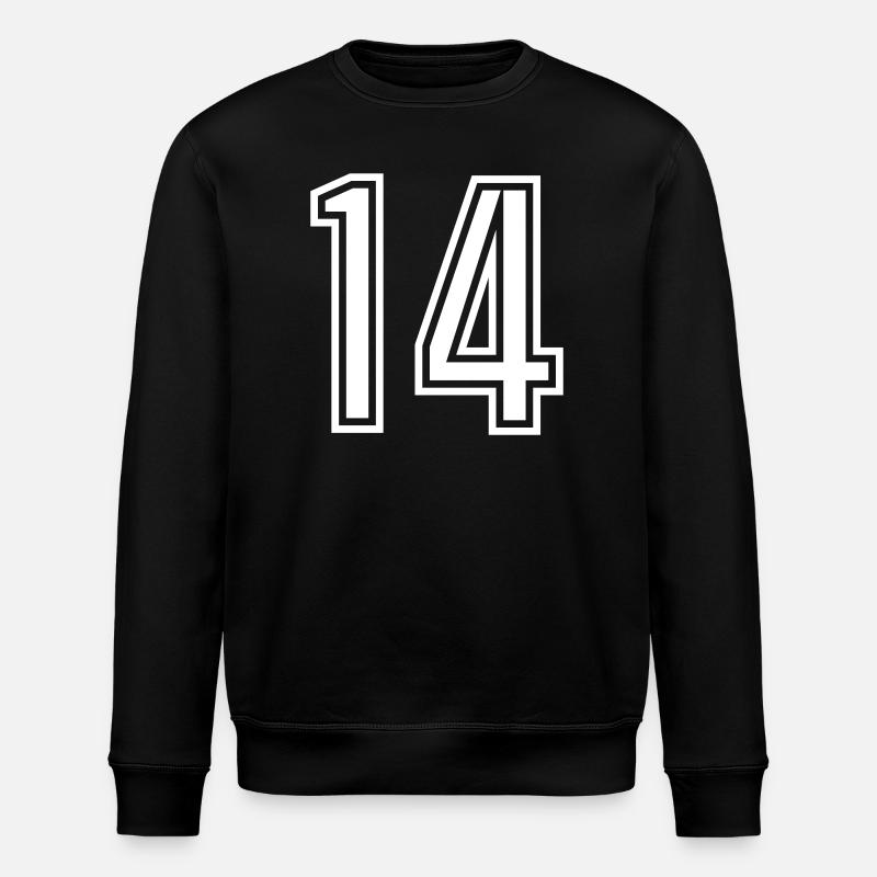 14 - Stanley/Stella ROLLER Unisex Organic Sweatshirt - black