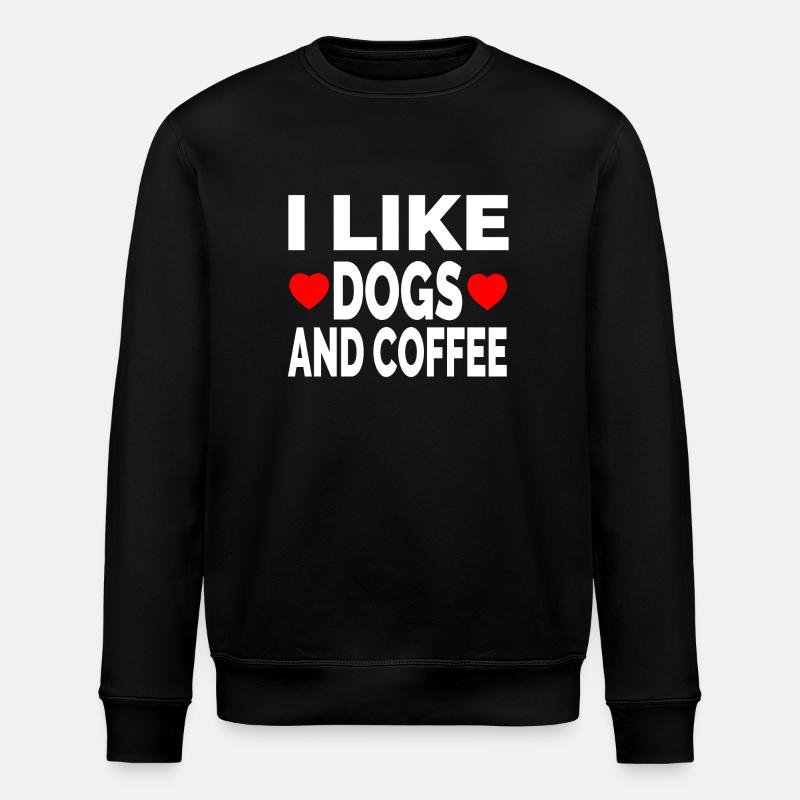 canine - Sweat bio ROLLER Stanley/Stella Unisexe - noir