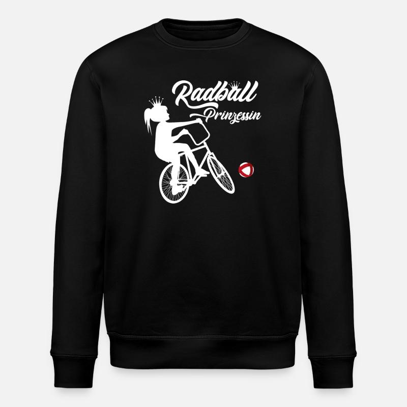 RadballPrinzessin - Stanley/Stella Unisex Bio-Sweatshirt ROLLER - Schwarz