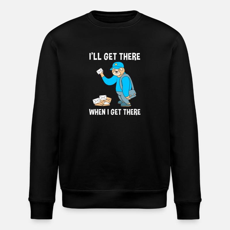 Post Postmark Postman - Stanley/Stella ROLLER Unisex Organic Sweatshirt - black