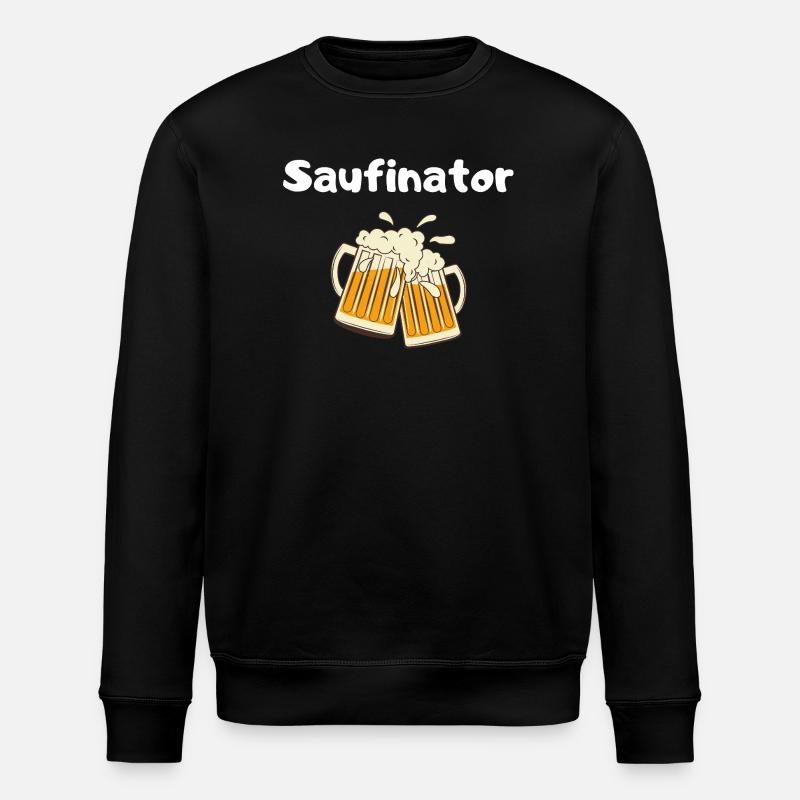 Saufinator - Stanley/Stella Unisex Bio-Sweatshirt ROLLER - Schwarz
