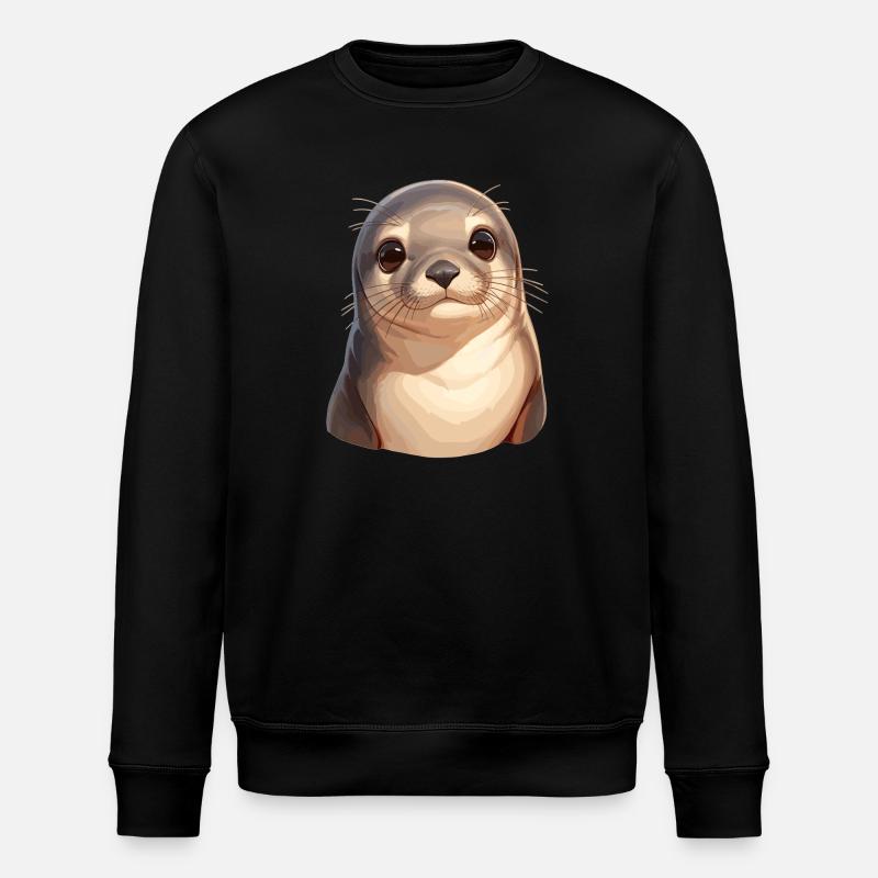 Lions de mer Lion de mer - Sweat bio ROLLER Stanley/Stella Unisexe - noir
