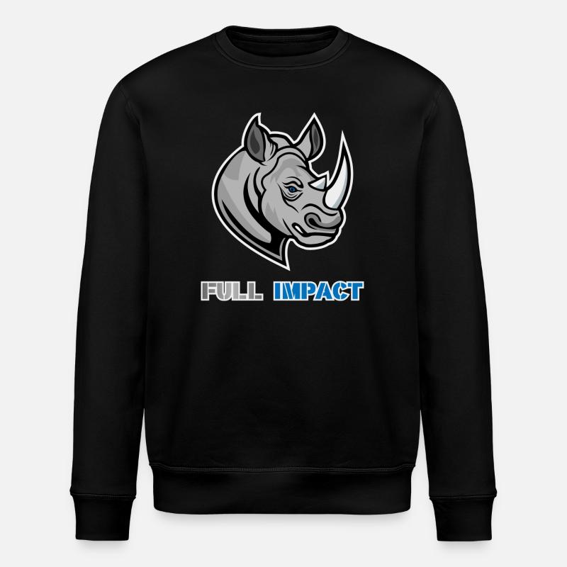 Rhino BJJ Workout - Sweat bio ROLLER Stanley/Stella Unisexe - noir