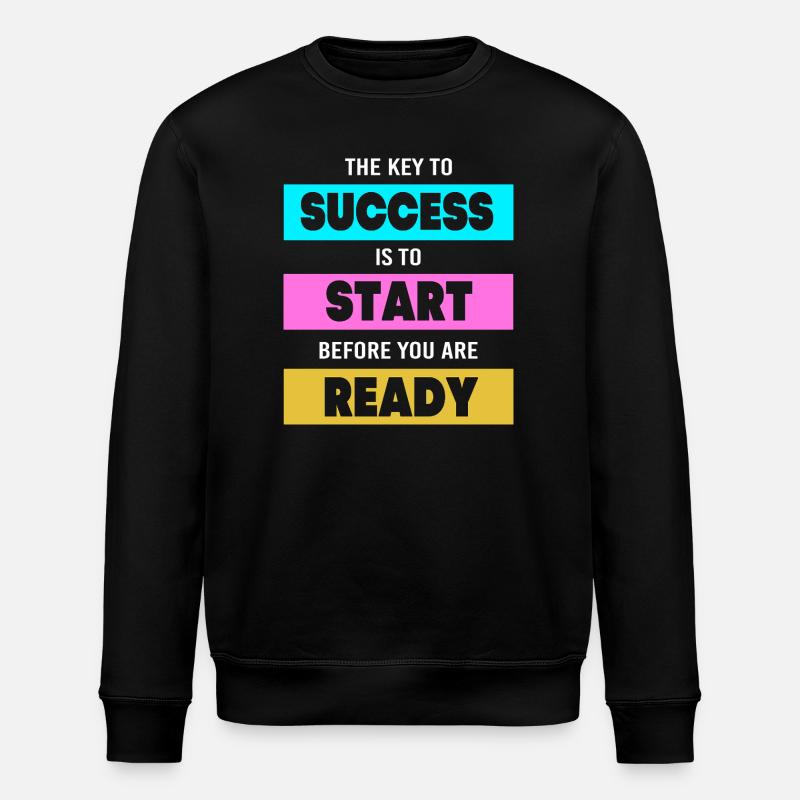 Entrepreneur Workaholic - Stanley/Stella ROLLER Unisex Organic Sweatshirt - black