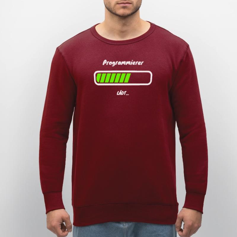 Programmierer Loading Softwareentwicklung Stanley/Stella Unisex Bio-Sweatshirt ROLLER