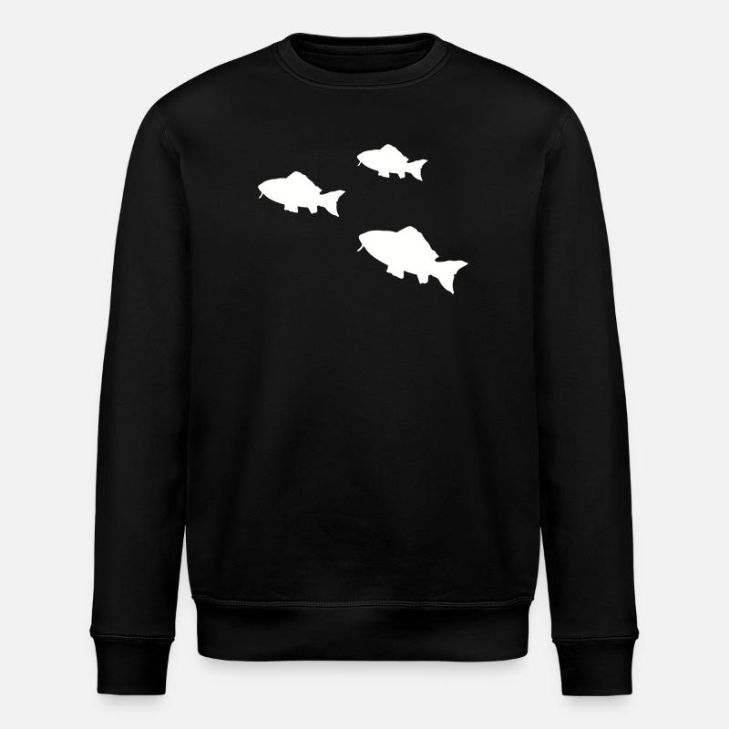 Silhouette des poissons tropicaux Poissons - Sweat bio ROLLER Stanley/Stella Unisexe - noir