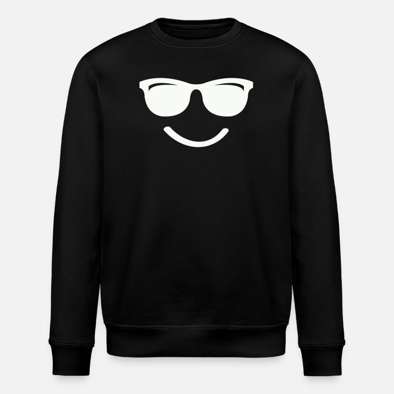 Sourire - Sweat bio ROLLER Stanley/Stella Unisexe - noir