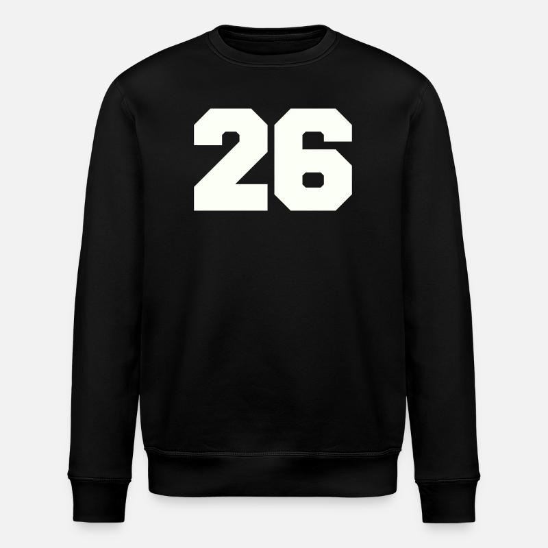 26 - Stanley/Stella ROLLER Unisex Organic Sweatshirt - black