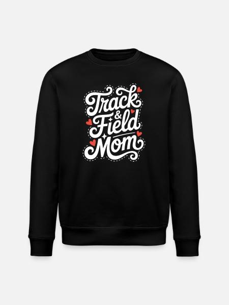 Athletics Sayings Athletics Gift - Stanley/Stella ROLLER Unisex Organic Sweatshirt - black
