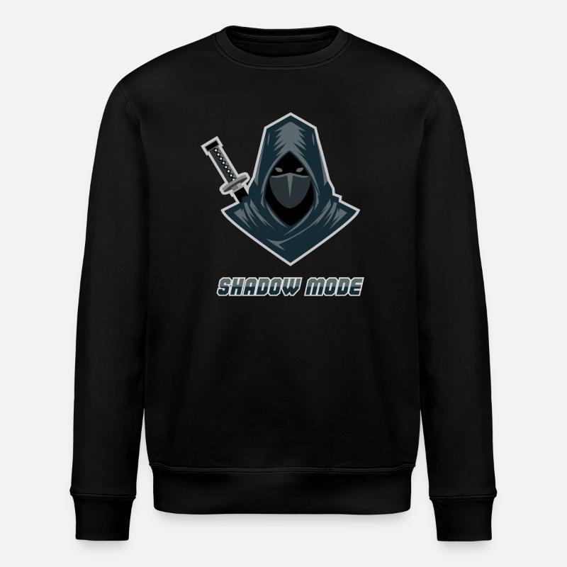 Ninja Fight Sport - Stanley/Stella Unisex Bio-Sweatshirt ROLLER - Schwarz