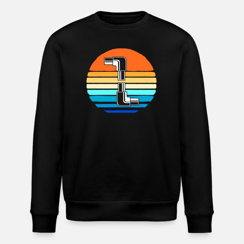 Plombier Plombier - Sweat bio ROLLER Stanley/Stella Unisexe - noir