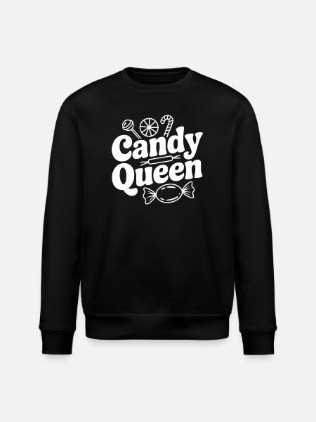 Candy Queen - Stanley/Stella Unisex Bio-Sweatshirt ROLLER - Schwarz