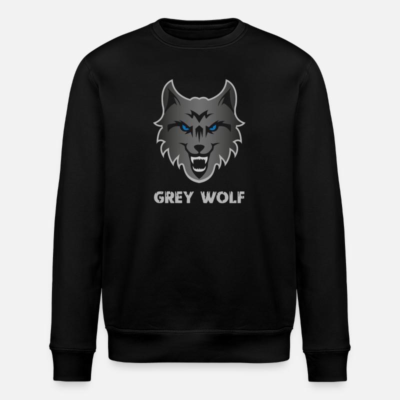 Grey Wolf Lifting Sport - Sweat bio ROLLER Stanley/Stella Unisexe - noir