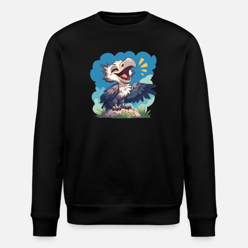 Geier - Stanley/Stella Unisex Bio-Sweatshirt ROLLER - Schwarz