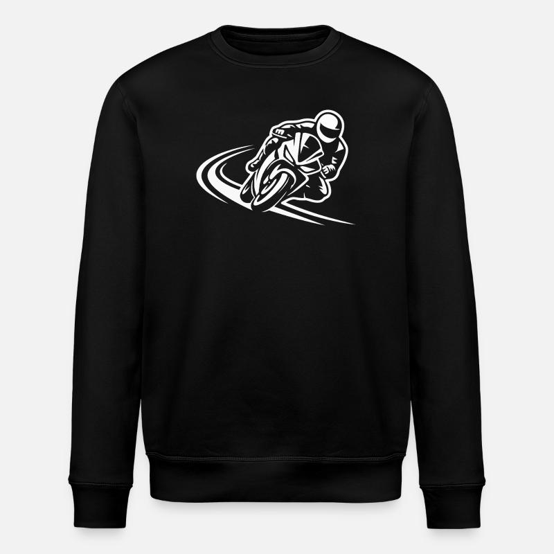 Curve hunter - Stanley/Stella ROLLER Unisex Organic Sweatshirt - black