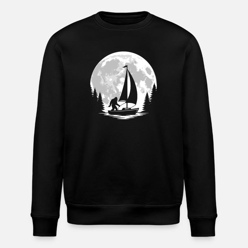 Voile de Bigfoot - Sweat bio ROLLER Stanley/Stella Unisexe - noir