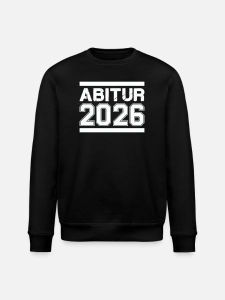 Abitur 2026 - Stanley/Stella ROLLER Unisex Organic Sweatshirt - black