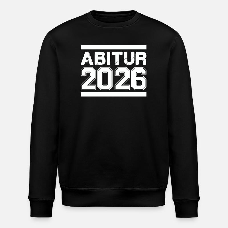 Abitur 2026 - Stanley/Stella ROLLER Unisex Organic Sweatshirt - black