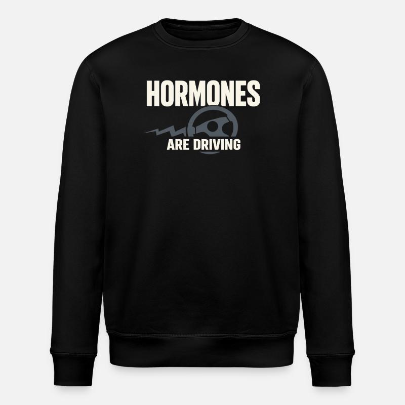 Perimenopause Humor Perimenopause - Stanley/Stella Unisex Bio-Sweatshirt ROLLER - Schwarz